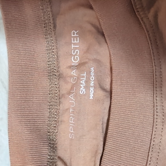 Spiritual Gangster Embroidered Crop Sleeveless Tank - Picture 3 of 3